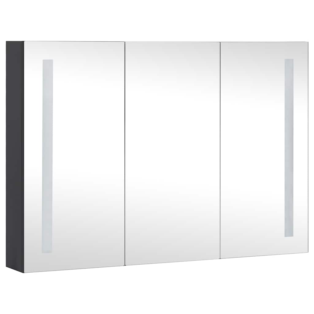 Led Kylpyhuoneen Peilikaappi 89X14X62 Cm