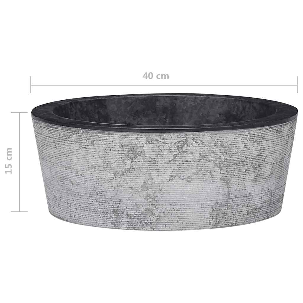 Pesuallas Ø40X15 Cm Marmori