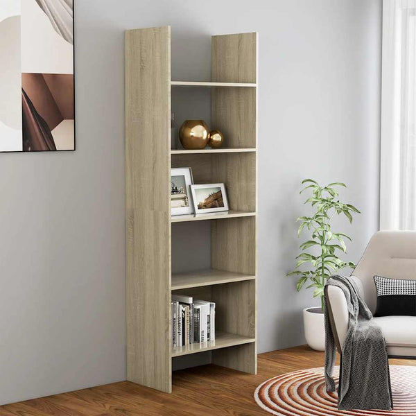 Kirjahylly Sonoma-Tammi 60X35X180 Cm Tekninen Puu
