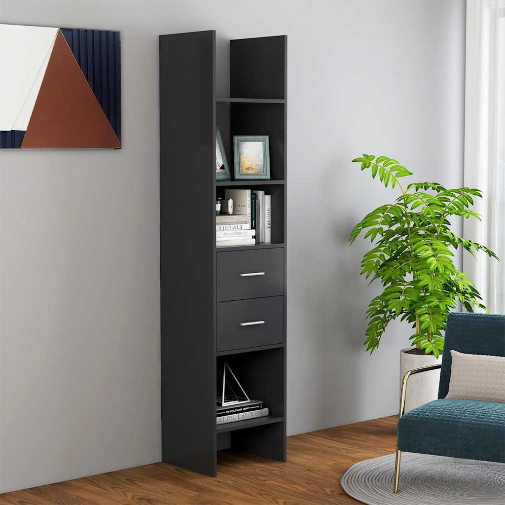 Kirjahylly 40X35X180 Cm Tekninen Puu