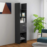 Kirjahylly 40X35X180 Cm Tekninen Puu