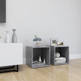 Tv-Tasot 2 Kpl 37X35X37 Cm Tekninen Puu