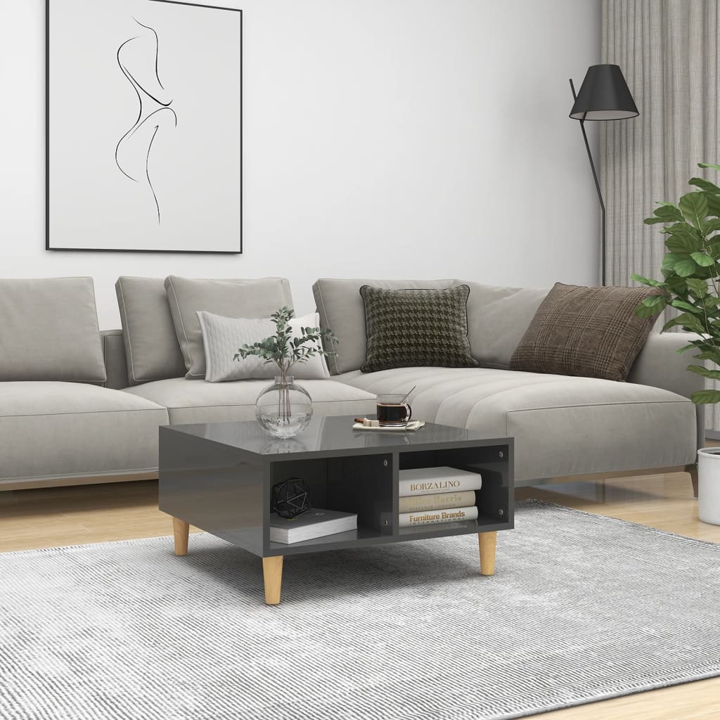 Sohvapöytä Käsityöläinen Tammi 60X60X30 Cm Tekninen Puu