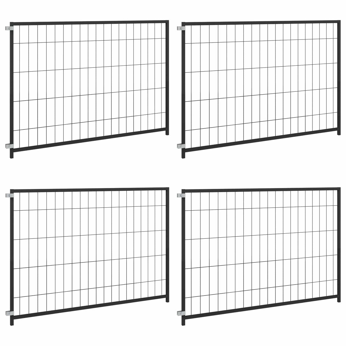 Koiranhäkki Musta 300X100X70 Cm Teräs