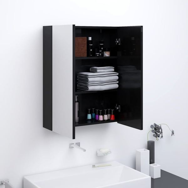 Led Kylpyhuoneen Peilikaappi 60X15X75 Cm Mdf