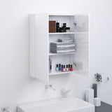 Led Kylpyhuoneen Peilikaappi 60X15X75 Cm Mdf