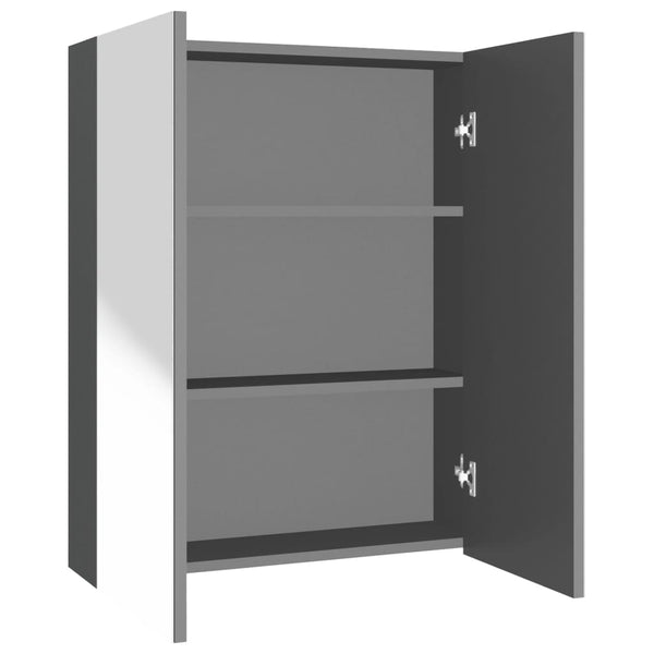 Led Kylpyhuoneen Peilikaappi 60X15X75 Cm Mdf