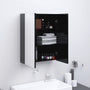 Led Kylpyhuoneen Peilikaappi 60X15X75 Cm Mdf