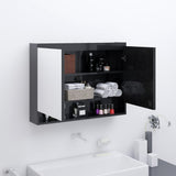 Led Kylpyhuoneen Peilikaappi 80X15X60 Cm Mdf