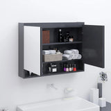 Led Kylpyhuoneen Peilikaappi 80X15X60 Cm Mdf