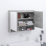 Led Kylpyhuoneen Peilikaappi 80X15X60 Cm Mdf