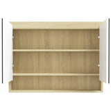 Led Kylpyhuoneen Peilikaappi 80X15X60 Cm Mdf