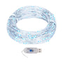 Mikro Led-Keijuvalonauha 400 Lediä Kylmä Valk. 8-Toiminen
