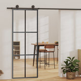 Lasiovi 90 X 2 X 205 Cm Alumiini Musta
