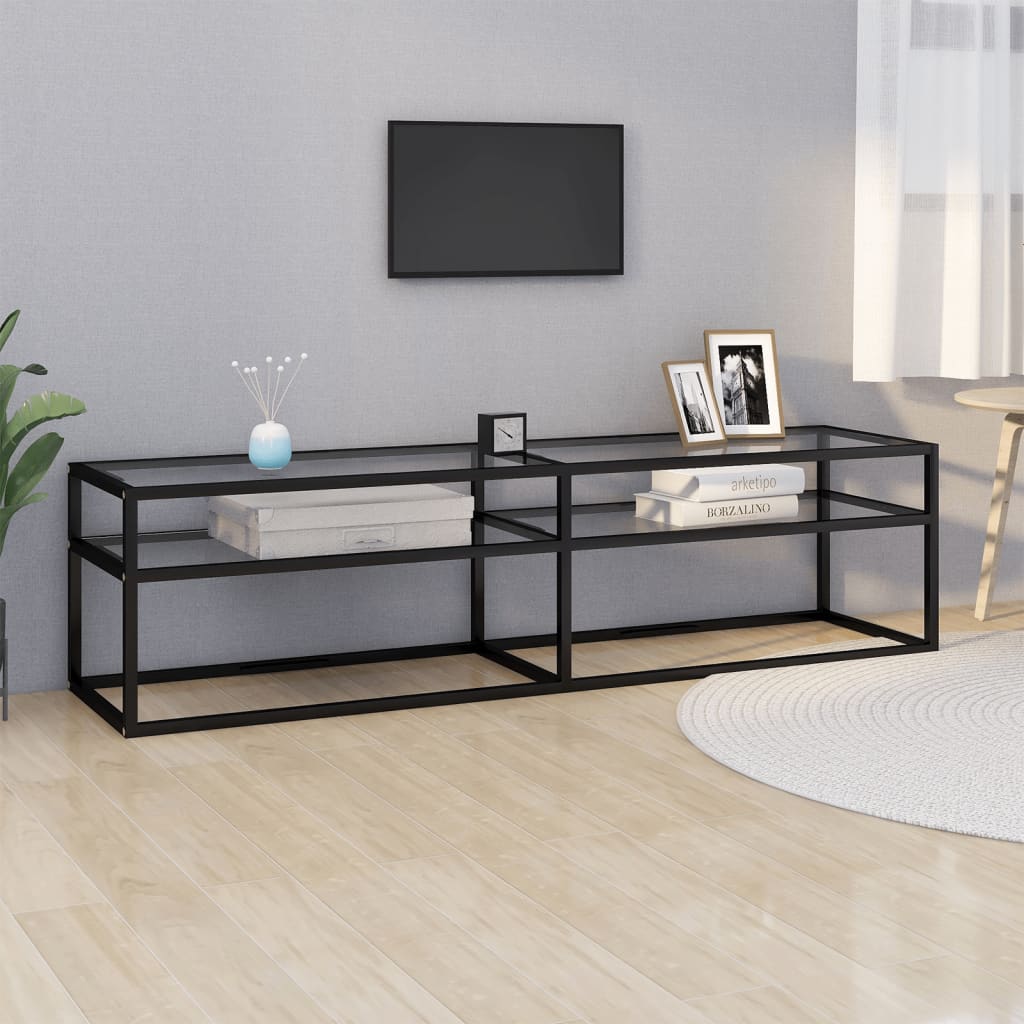 Tv-Taso 140X40X40,5 Cm Karkaistu Lasi
