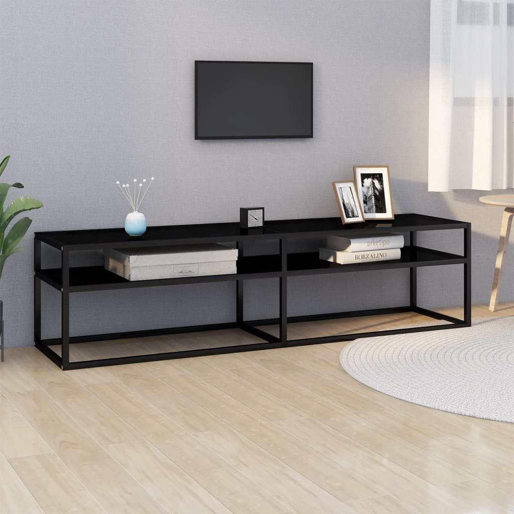 Tv-Taso 140X40X40,5 Cm Karkaistu Lasi