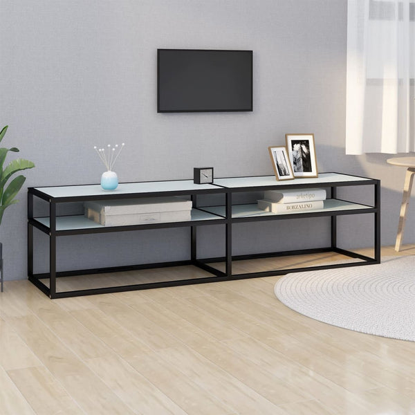 Tv-Taso 140X40X40,5 Cm Karkaistu Lasi
