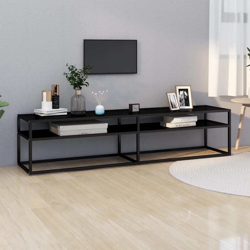 Tv-Taso 140X40X40,5 Cm Karkaistu Lasi