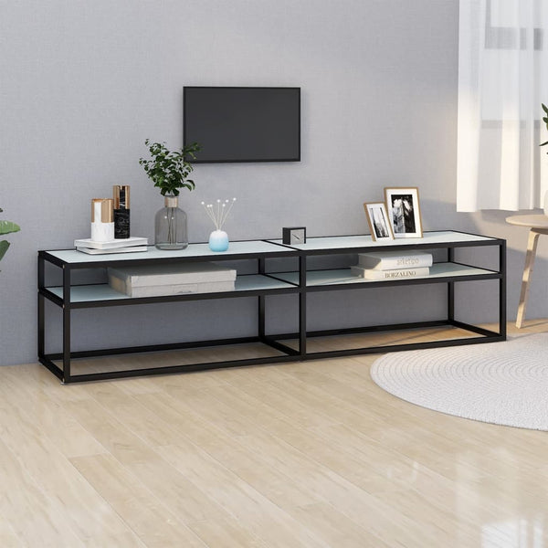Tv-Taso 140X40X40,5 Cm Karkaistu Lasi