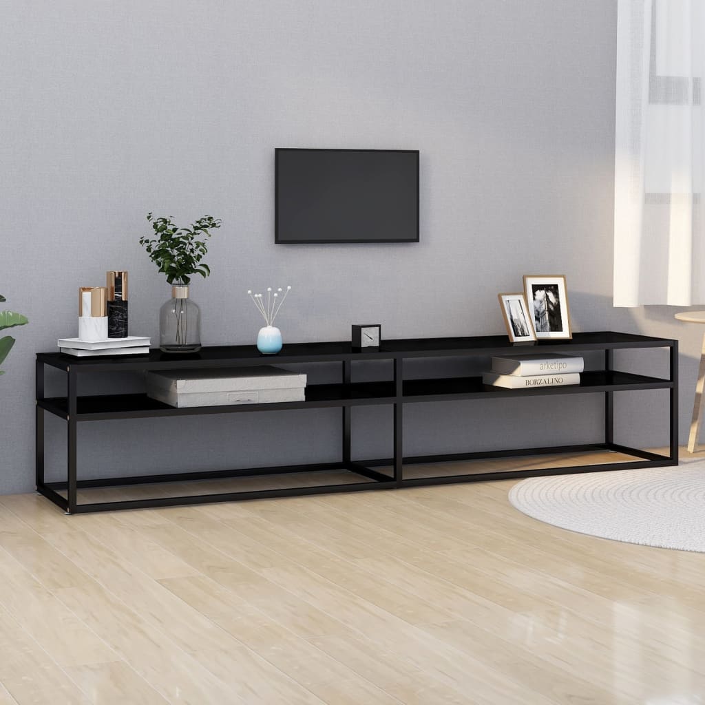 Tv-Taso 140X40X40,5 Cm Karkaistu Lasi