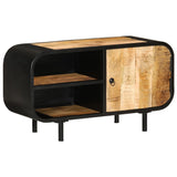 Tv-Taso 90X30X48 Cm Karkea Mangopuu