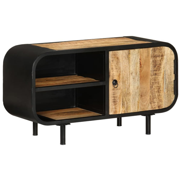 Tv-Taso 90X30X48 Cm Karkea Mangopuu