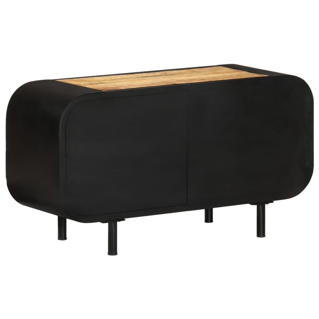 Tv-Taso 90X30X48 Cm Karkea Mangopuu