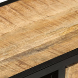 Tv-Taso 90X30X48 Cm Karkea Mangopuu