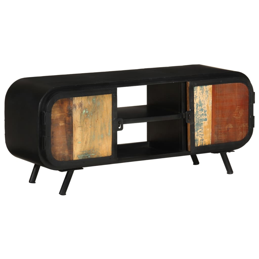 Tv-Taso 110X30X45 Cm Kierrätetty Täyspuu