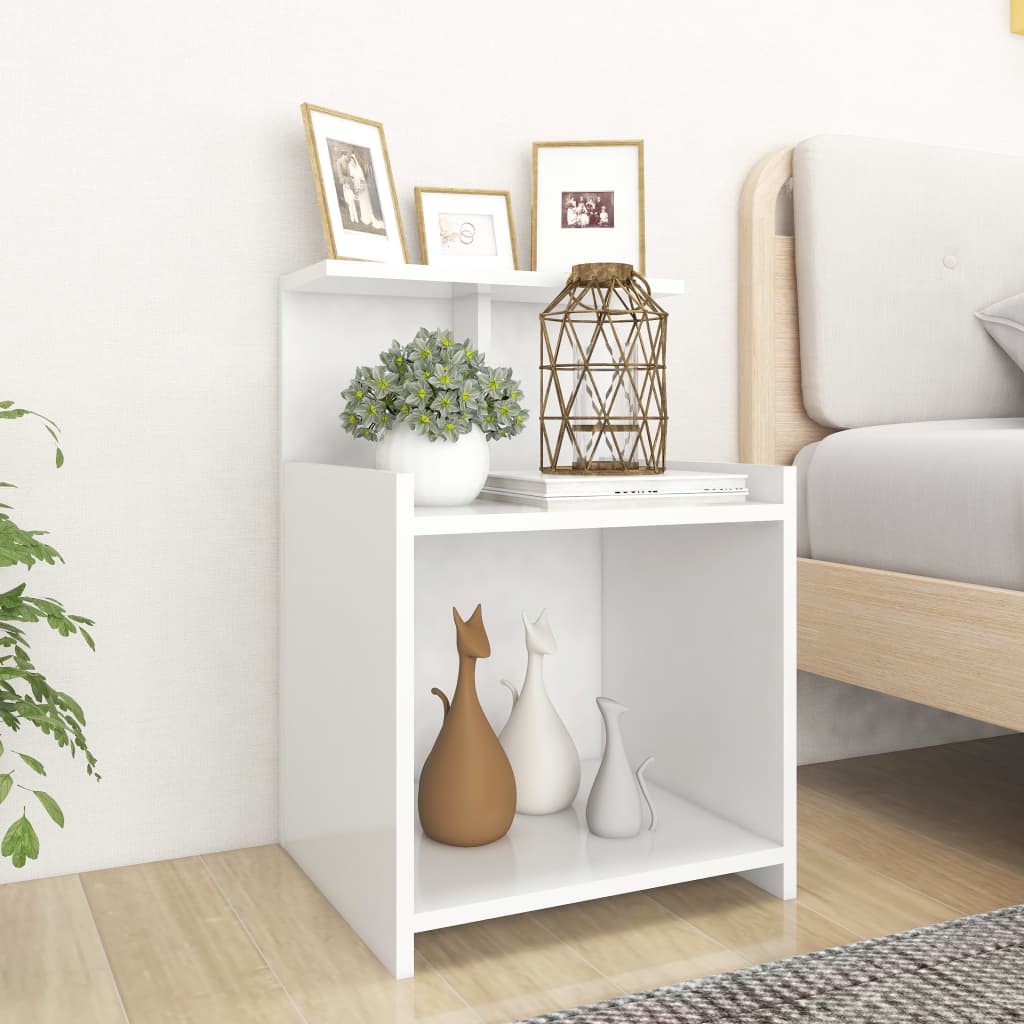 Yöpöydät 2 Kpl 40X35X60 Cm Tekninen Puu