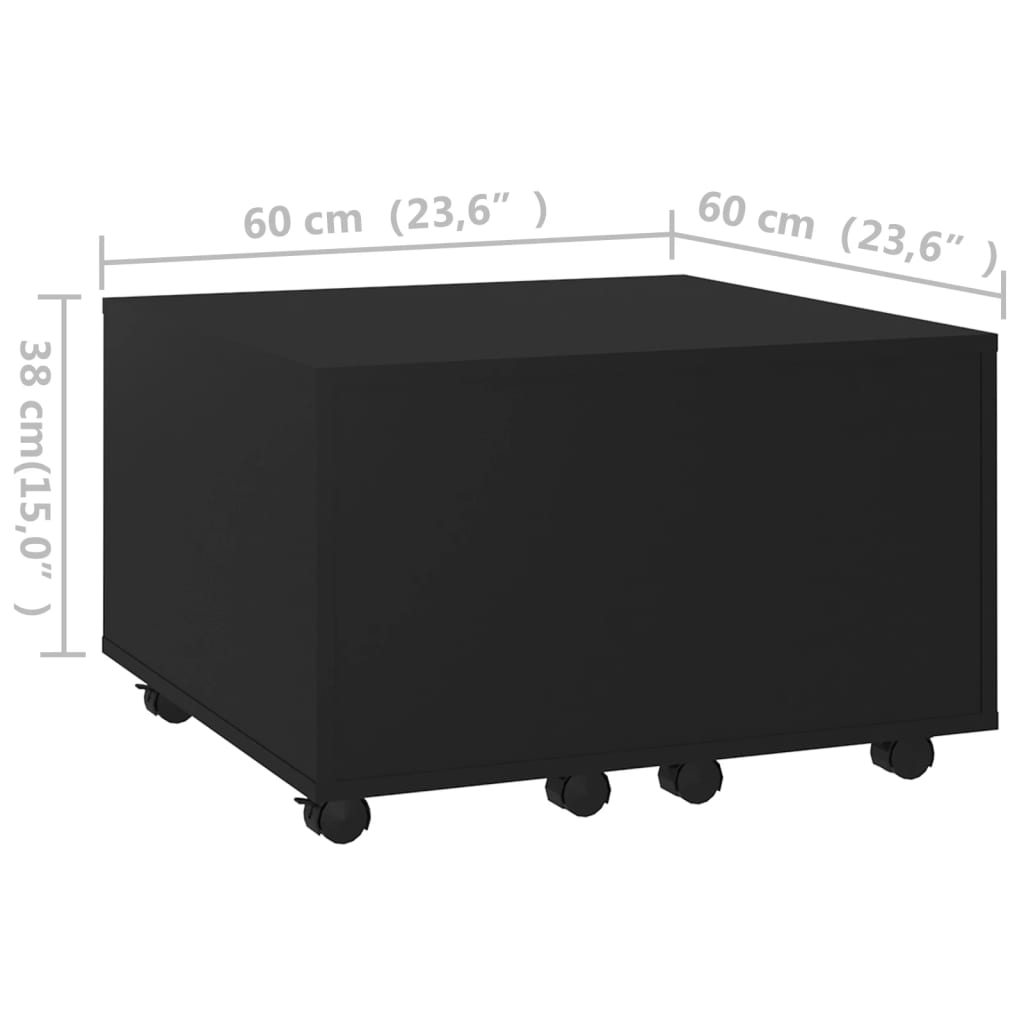 Sohvapöytä 60X60X38 Cm Tekninen Puu
