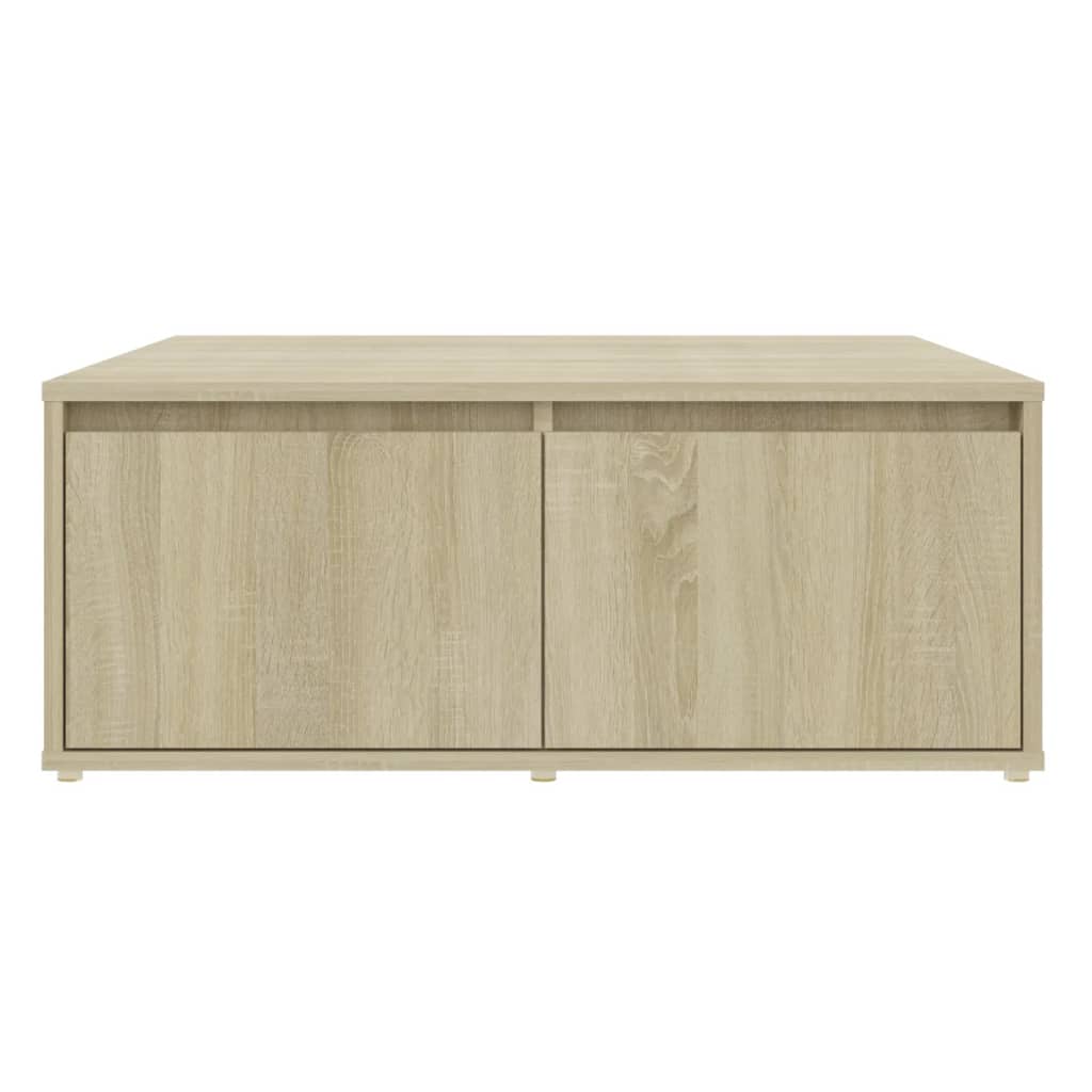 Sohvapöytä Sonoma-Tammi 80X80X31 Cm Tekninen Puu