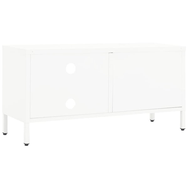 Tv-Taso 90X30X44 Cm Teräs Ja Lasi
