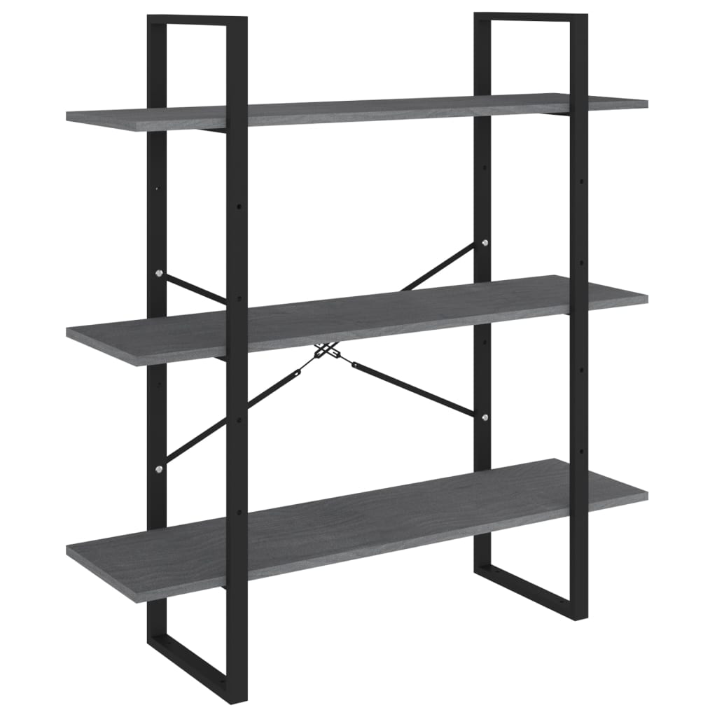 3-Tasoinen Kirjahylly 100X30X