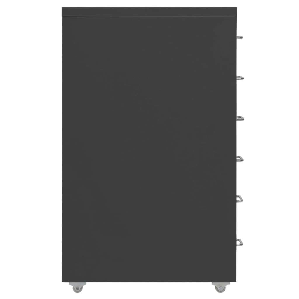 Arkistokaappi Siirrettävä 28X41X69 Cm Metalli