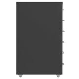 Arkistokaappi Siirrettävä 28X41X69 Cm Metalli