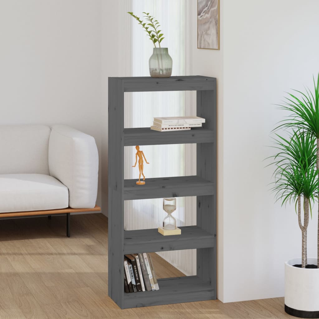 Kirjahylly/Tilanjakaja 60X30X103,5 Cm Täysi Mänty