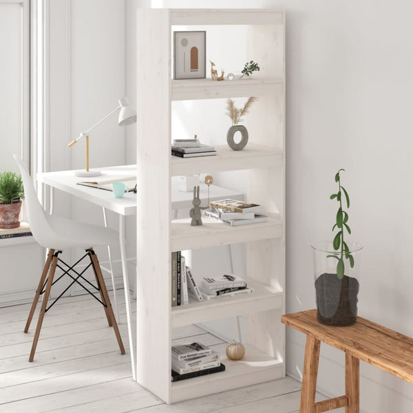 Kirjahylly/Tilanjakaja 60X30X103,5 Cm Täysi Mänty