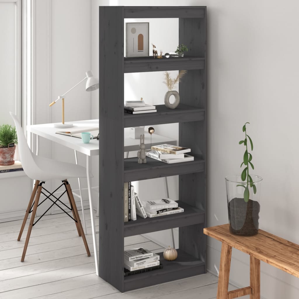 Kirjahylly/Tilanjakaja 60X30X103,5 Cm Täysi Mänty