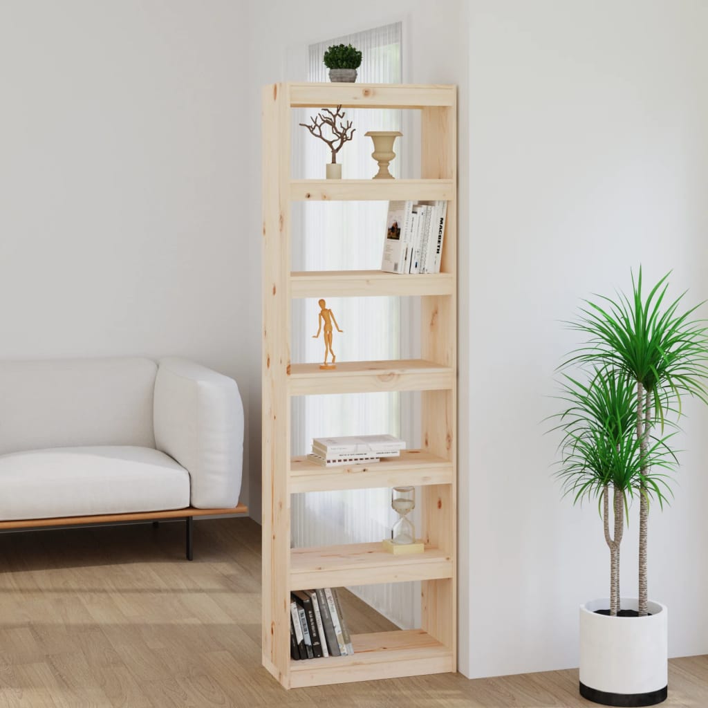 Kirjahylly/Tilanjakaja 60X30X103,5 Cm Täysi Mänty