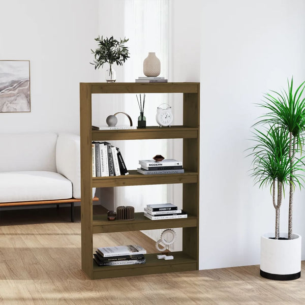Kirjahylly/Tilanjakaja 80X30X167,4 Cm Täysi Mänty