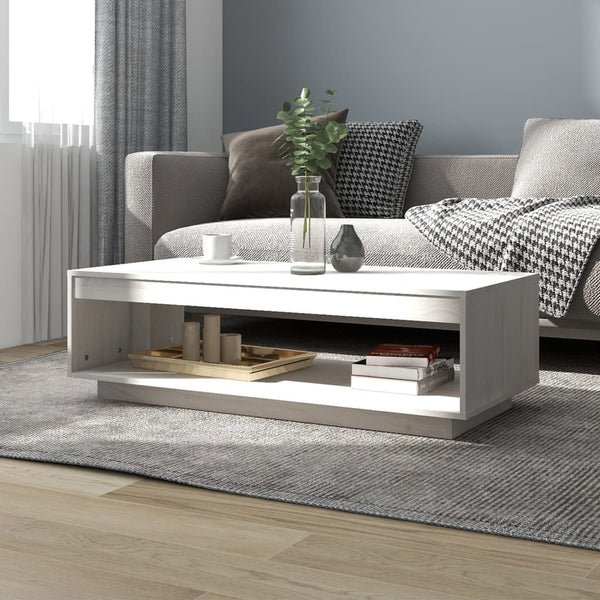 Sohvapöytä 110X50X33,5 Cm Täysi Mänty