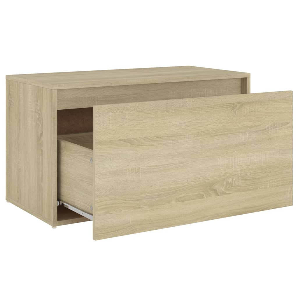 Eteisen Penkki Sonoma-Tammi 80X40X45 Cm Tekninen Puu