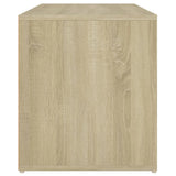 Eteisen Penkki Sonoma-Tammi 80X40X45 Cm Tekninen Puu