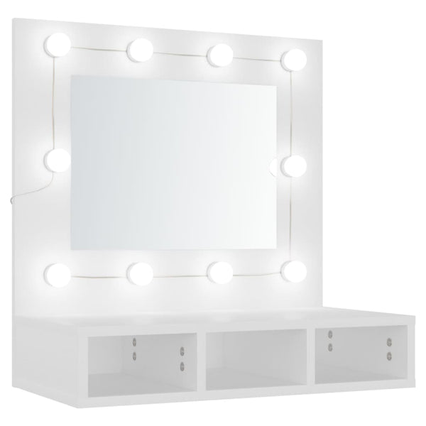 Peilikaappi Led-Valoilla 60X31,5X62 Cm