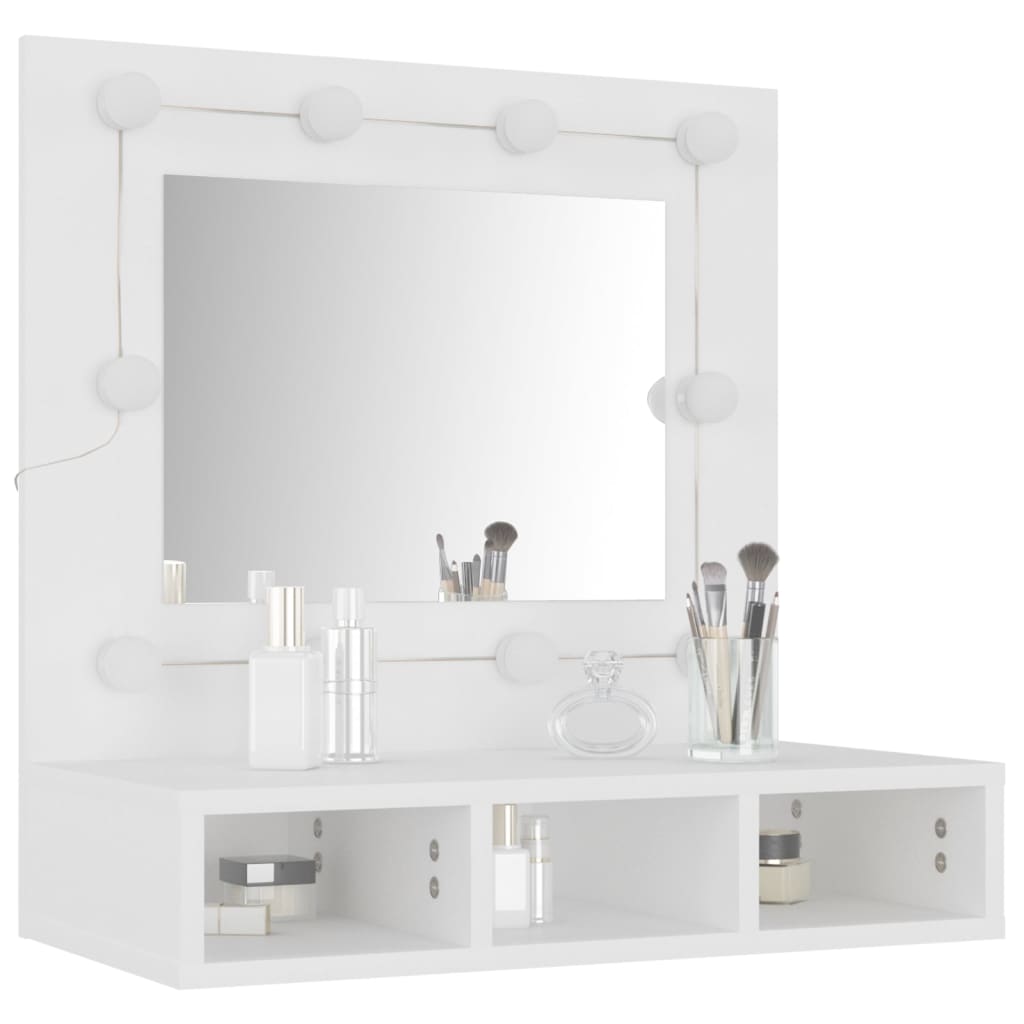Peilikaappi Led-Valoilla 60X31,5X62 Cm