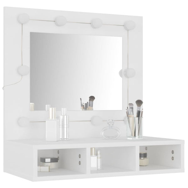 Peilikaappi Led-Valoilla 60X31,5X62 Cm