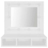 Peilikaappi Led-Valoilla 60X31,5X62 Cm