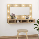 Peilikaappi Led-Valoilla 90X31,5X62 Cm