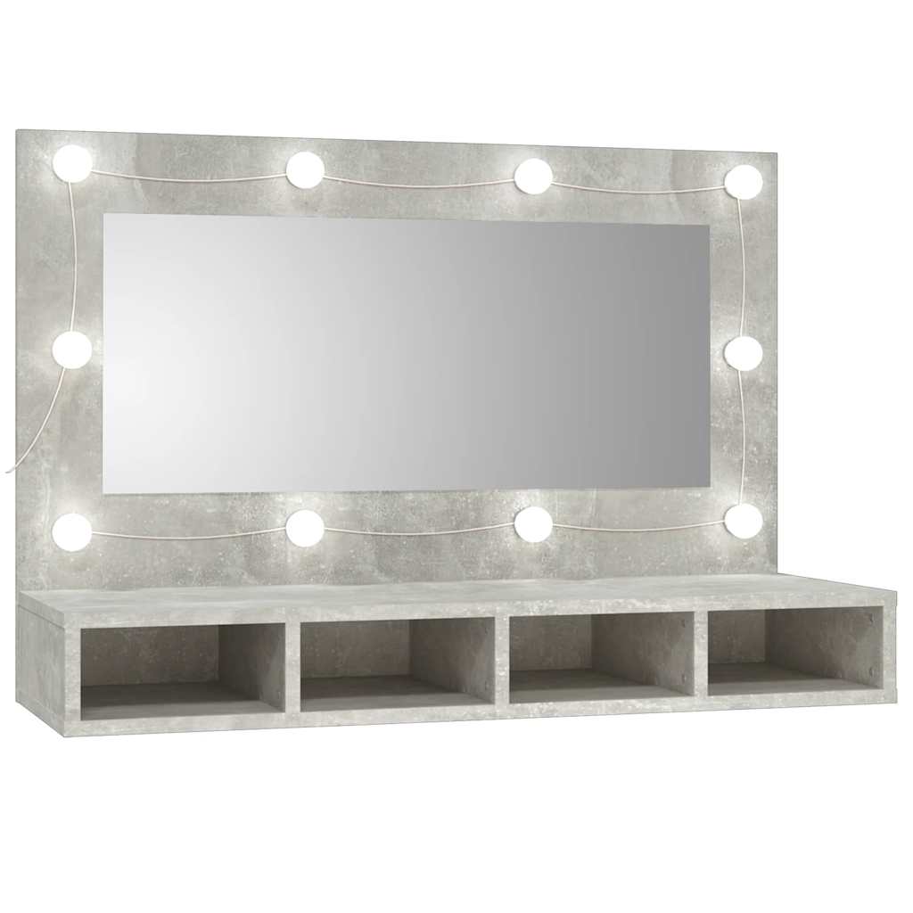 Peilikaappi Led-Valoilla 90X31,5X62 Cm
